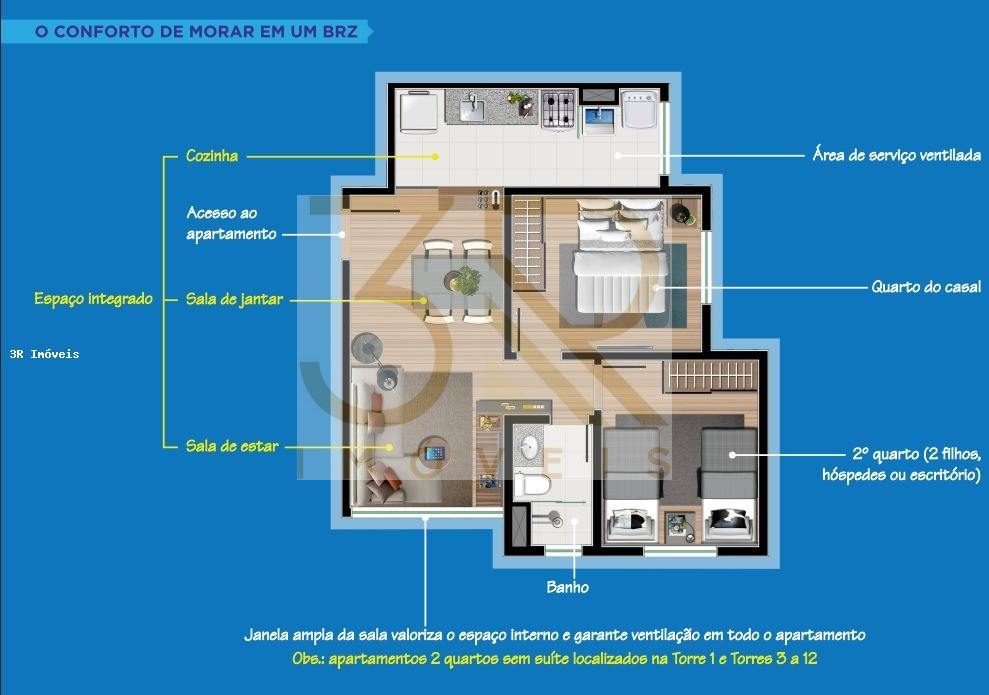 Apartamento à venda com 2 quartos, 56m² - Foto 13